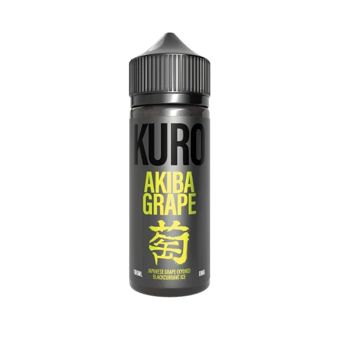 Akiba Grape 100ml Shortfill E-Liquid by Kuro