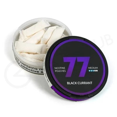 77 Blackcurrant Ice Nicotine Pouches
