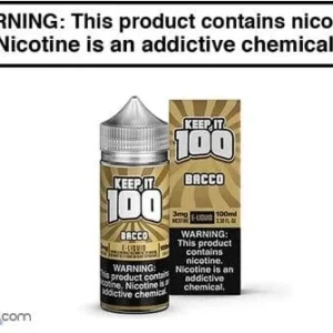 BACCO BY KEEP IT 100 100ML