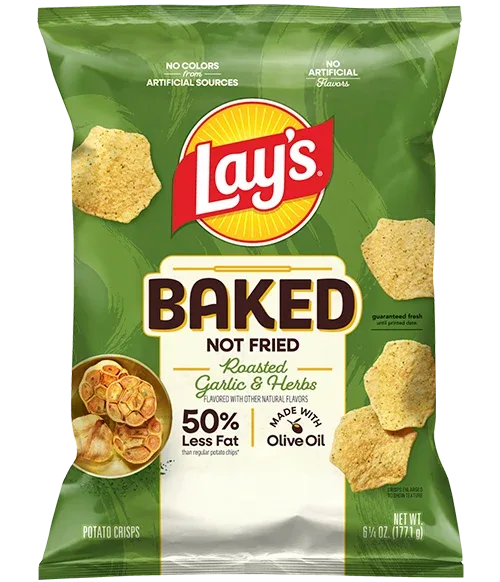 Lays Baked Roasted Garlic & Herbs 177.1g