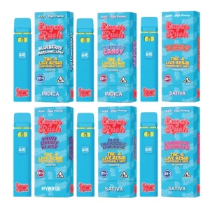 Sugar Rush Live Resin THC-A Disposable Vape Kit 1G