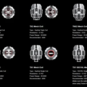 Freemax Fireluke TX Coils