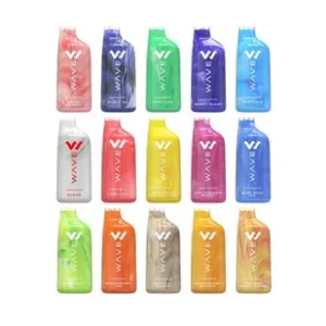 WAVE 5% RECHARGEABLE DISPOSABLE 18ML 8000 PUFFS