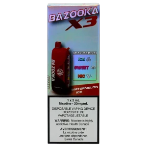 Bazooka X3 Watermelon Ice 2ml 20mg