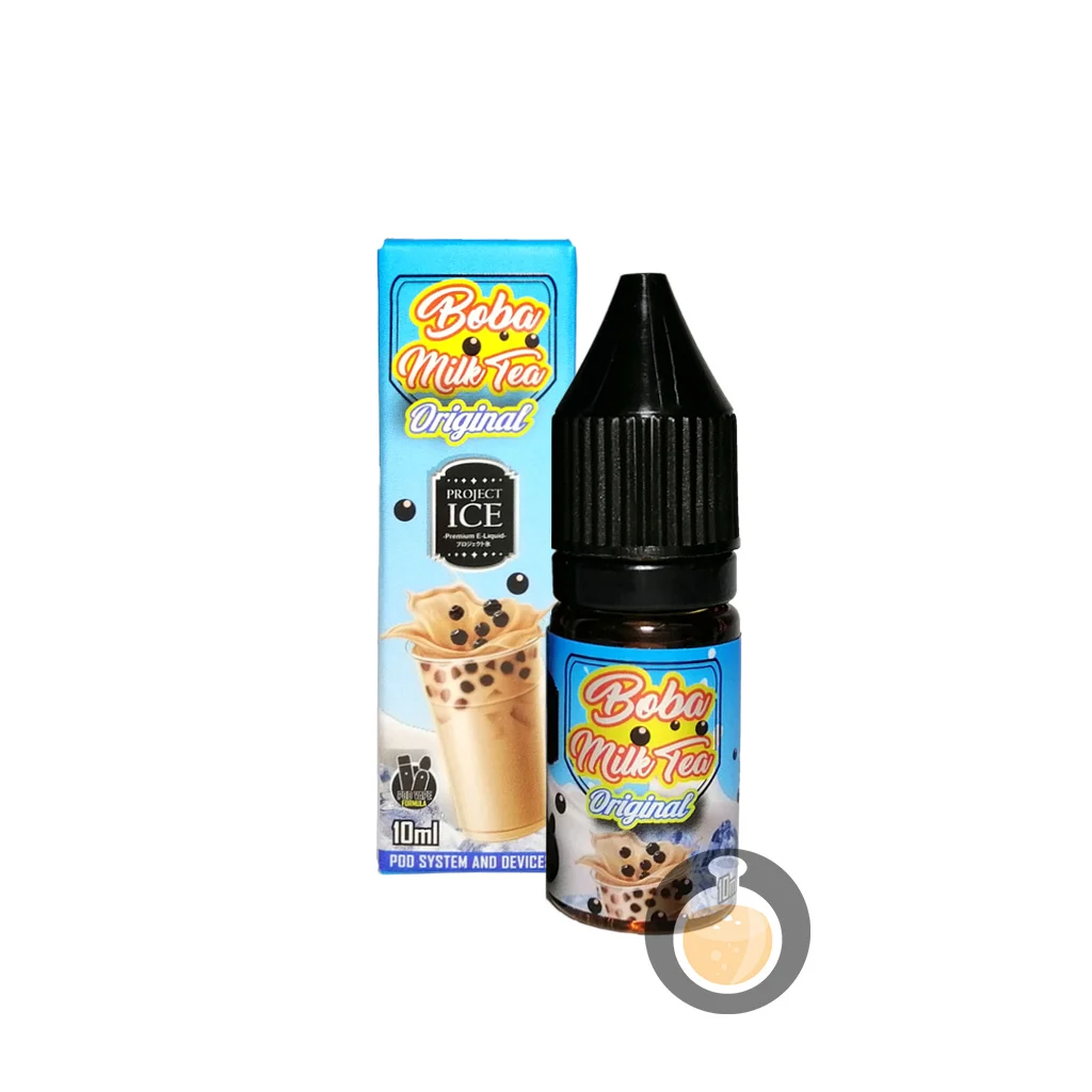 Project Ice – Boba Milk Tea Original Salt Nic