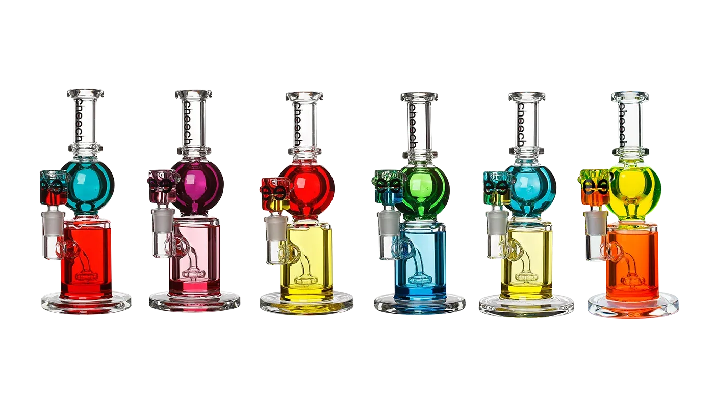 Cheech Glass 9” Two-Tone Glycerine Water Bong