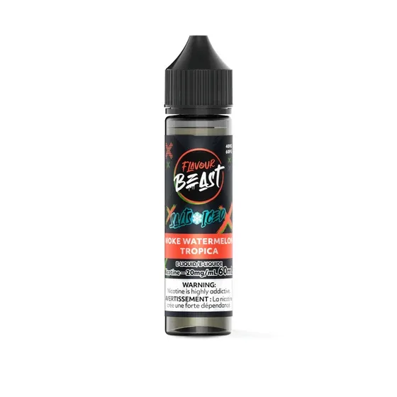 Flavour Beast E-Liquid 60mL Salts - Woke Watermelon Tropica