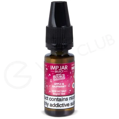 Apple & Raspberry Nic Salt E-Liquid by Imp Jar Select