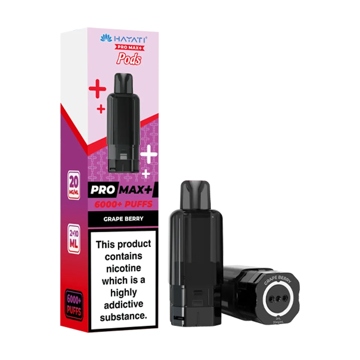 Grape Berry Hayati Pro Max+ Refill Pack