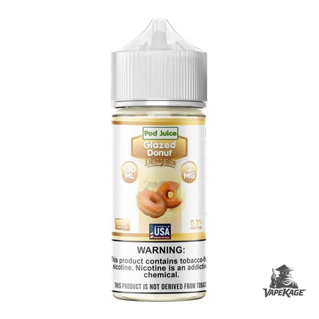 Glazed Donut — Pod Juice 100mL Freebase