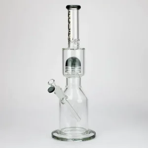 17" AQUA Glass Showerhead Percolator Bong