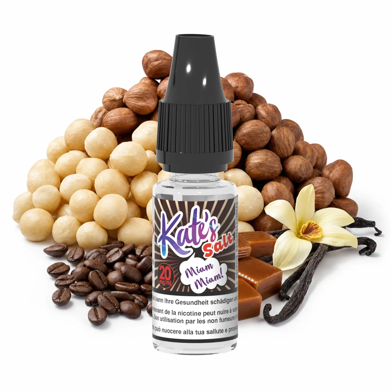 Kate's Miam Miam 10ml Salt Nicotine E-Liquid