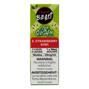 Gushin S. Strawberry Kiwi Salts 30ml 20mg