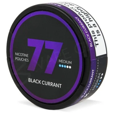 77 Blackcurrant Ice Nicotine Pouches - Image 2