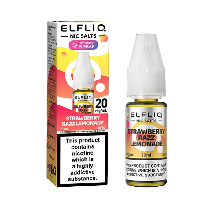 ELFLIQ Strawberry Razz Lemonade 10ml Nicotine Salt E-Liquid