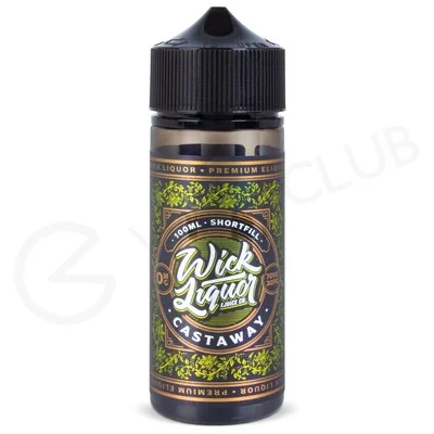 Castaway Shortfill E-Liquid by Wick Liquor 100ml