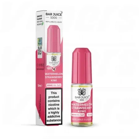 Bar Juice 5000 Watermelon Strawberry Kiwi Nic Salt 10ml