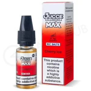 Cherry Ice Nic Salt E-Liquid by Jucce Max