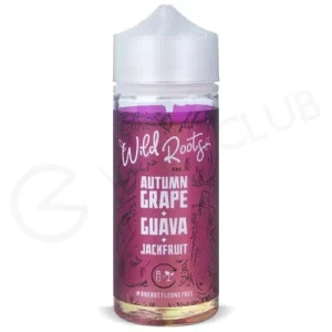 Autumn Grape, Guava & Jackfruit Shortfill E-Liquid by Wild Roots 100ml