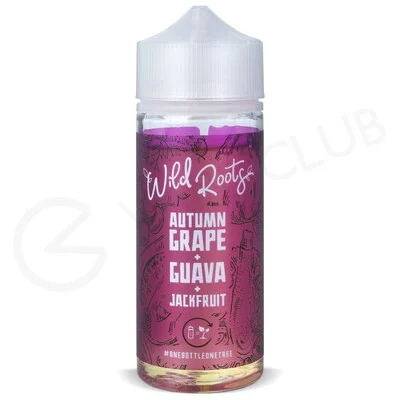 Autumn Grape, Guava & Jackfruit Shortfill E-Liquid by Wild Roots 100ml