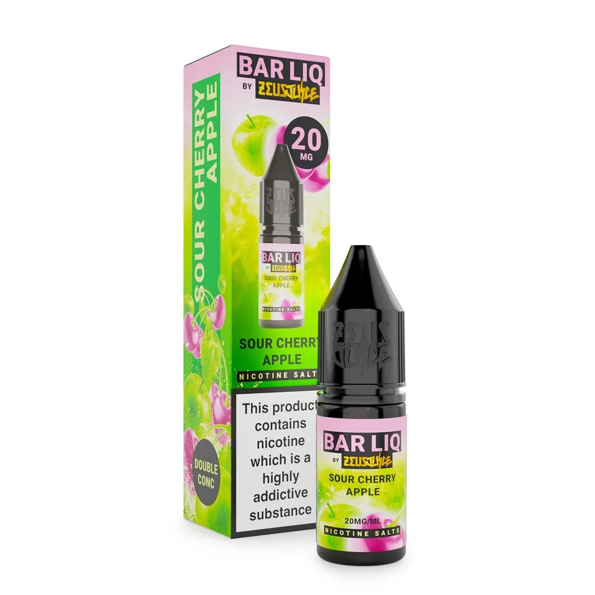 Sour Cherry Apple by Zeus Juice Bar Liq Nic Salts