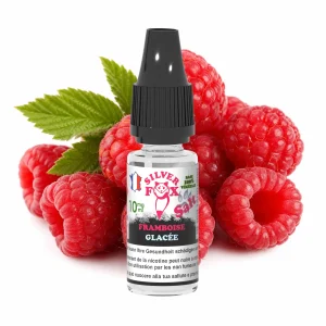 RASPBERRY ICE Silver Fox 10ml nicotine salt e-liquid