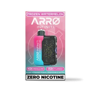 ARRO Infiniti 40K 40000 Puffs Nicotine Free Disposable Vape 0%