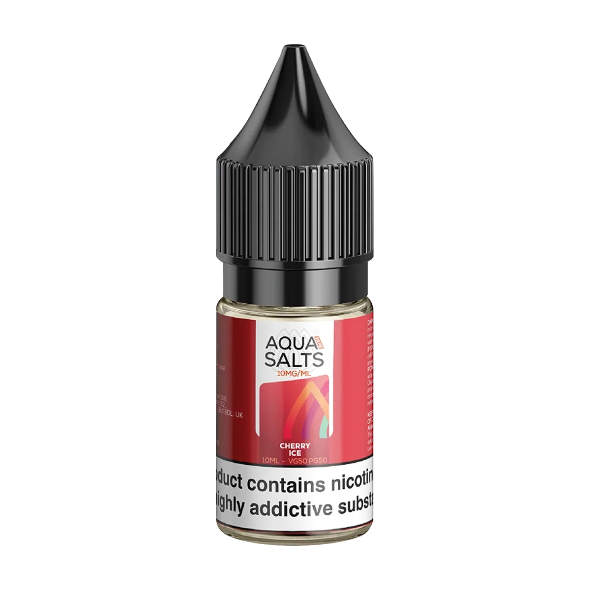 Cherry Ice Nic Salt by Aqua Salts 10ml