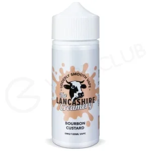 Bourbon Custard Shortfill E-Liquid by The Lancashire Creamery 100ml