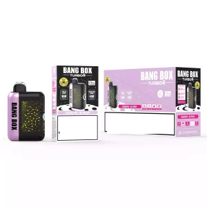 BANG BOX TURBO 42000 Puffs 3D Curved Display Bulk Buy Rechargeable Disposable Vapes Wholesale