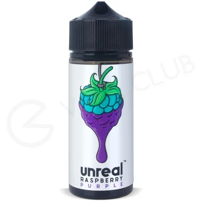 Purple Shortfill E-Liquid by Unreal Raspberry 100ml