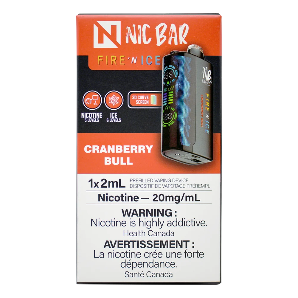 Fire n’ Ice Cranberry Bull 2ml 20mg