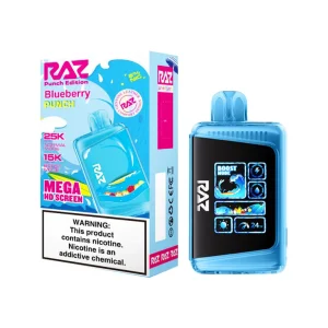 Blueberry Punch RAZ LTX DC25000 Vape