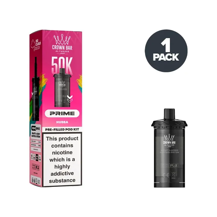 Hubba Al Fakher Hypermax Prime 50K Refill Pack