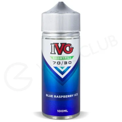 Blue Raspberry Ice Shortfill E-Liquid by IVG 100ml