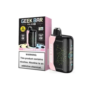 Geek Bar Pulse X Strawberry B Burst - Geek Bar Pulse X Strawberry B Burst