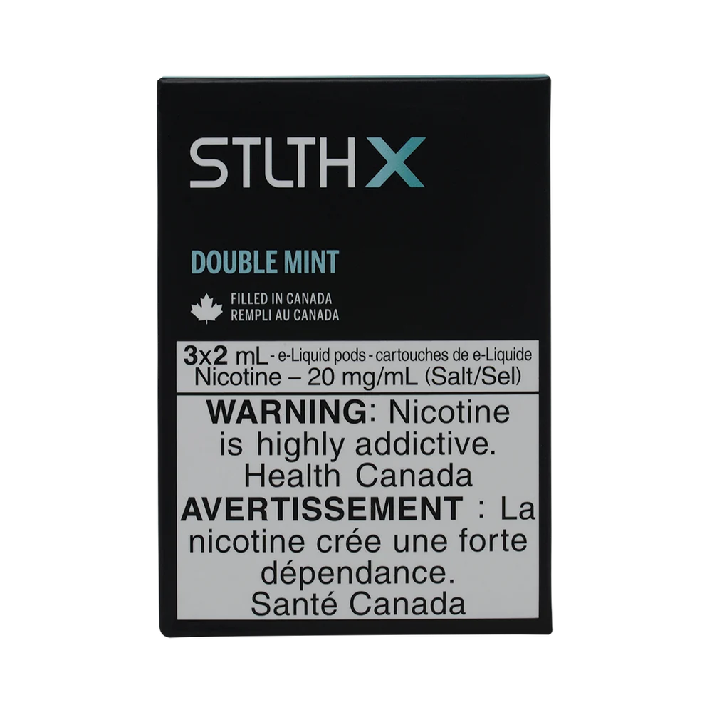 STLTH X Pod Double Mint 20mg 3/Pk