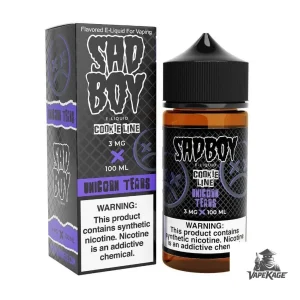 Unicorn Tears Cookie Line — Sadboy E-Liquid 100mL Freebase