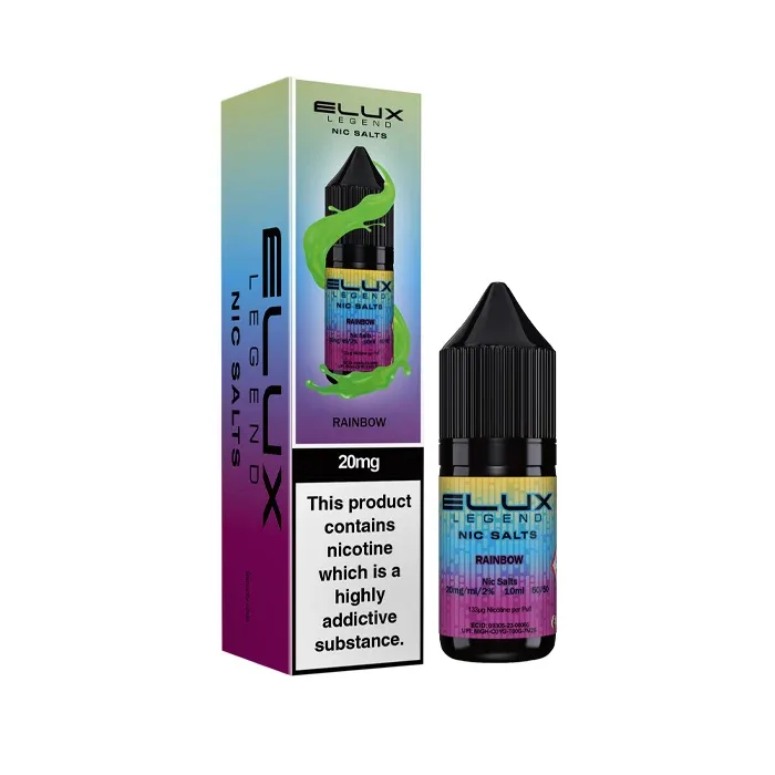 Rainbow 10ml Nic Salt by Elux Legend