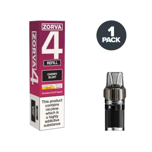 Cherry Blast Zorva 4 Prefilled Pods