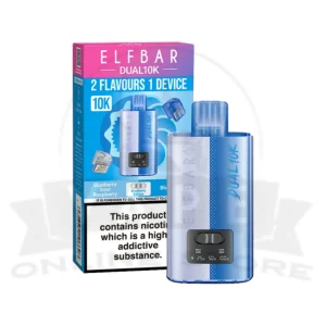 Blueberry Edition Elf Bar Dual 10K Puffs Disposable Pod Kit