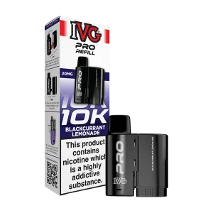 Blackcurrant Lemonade IVG Pro 12 Refill Pack
