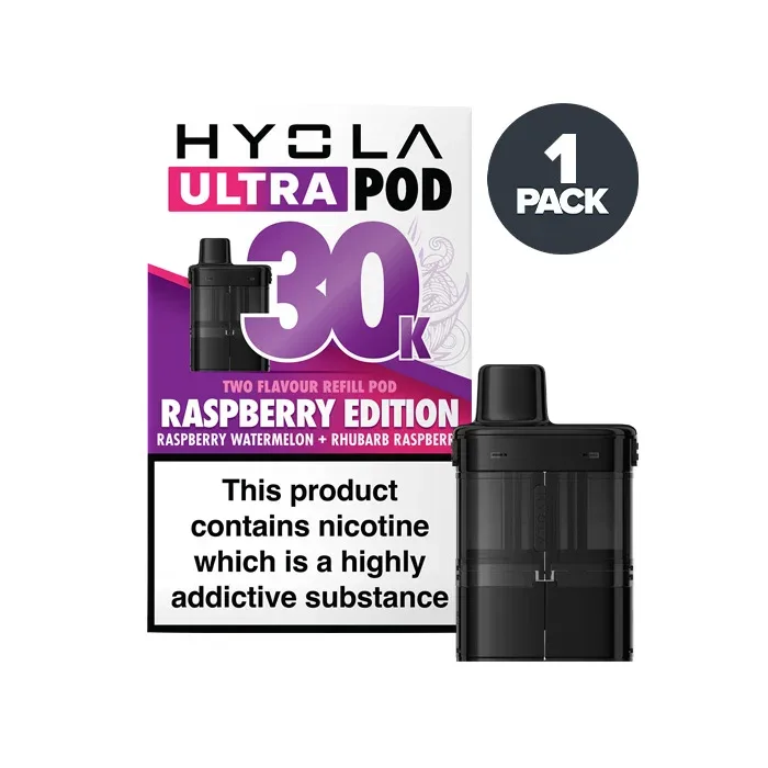 Raspberry Edition Hyola Ultra 30K Prefilled Pods
