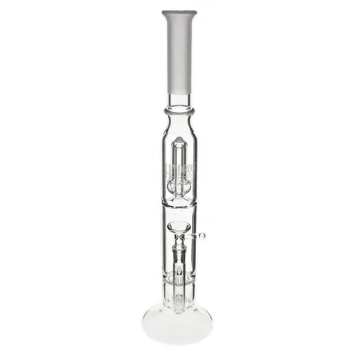 The Double Play - Hydros Glass Bong - 17"