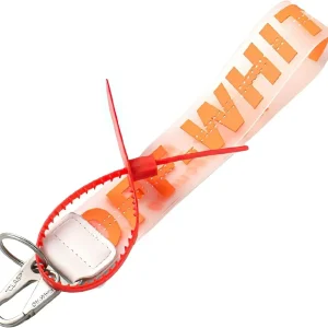 Offwhite Orange Keychain