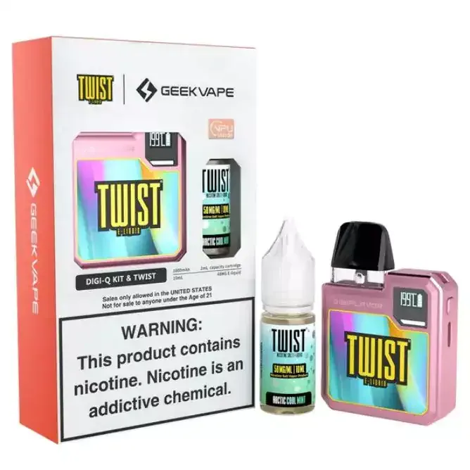 Geekvape Digi Q Kit x Twist 10mL 50mg - Image 2