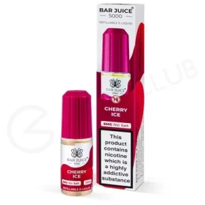 Cherry Ice Nic Salt E-Liquid by Bar Juice 5000