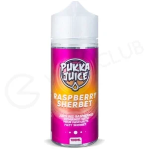 Raspberry Sherbet Shortfill E-Liquid by Pukka Juice 100ml