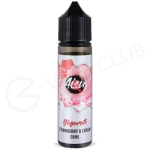 Strawberry & Cream Shortfill E-Liquid by Aisu Yoguruto 50ml