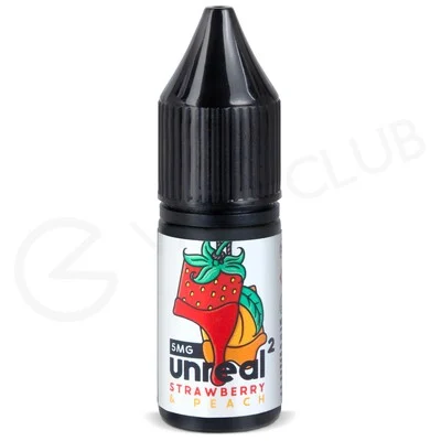 Strawberry & Peach Nic Salt E-Liquid by Unreal 2